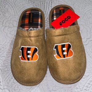 Men's Brown Loafers with Team Logo